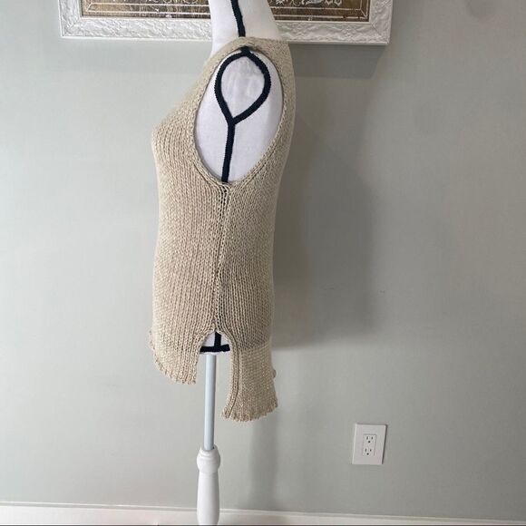 Bishop & Young Crotchet Sleeveless Sweater (S) - Picture 6 of 8